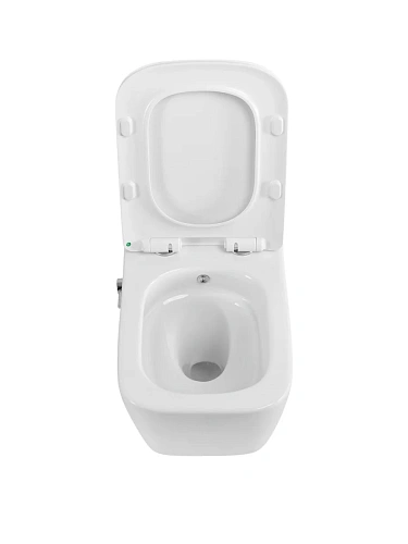 Унитаз подвесной BelBagno KRAFT BB7106CH-TOR-BS/SC с сиденьем, функцией биде и смесителем Унитаз подвесной BelBagno KRAFT BB7106CH-TOR-BS/SC с сиденьем, функцией биде и смесителем