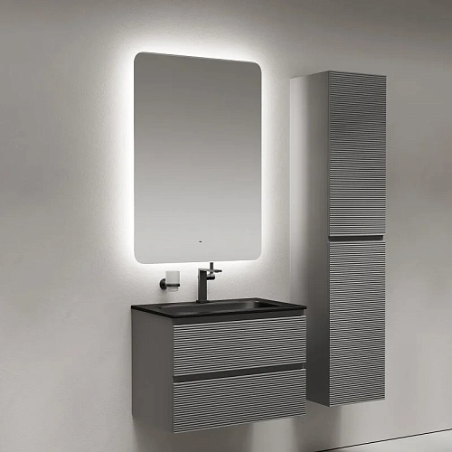 Зеркало SANCOS Ray 700x1000 RA700 c подсветкой 6000K, выключатель на взмах Зеркало SANCOS Ray 700x1000 RA700 c подсветкой 6000K, выключатель на взмах