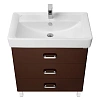 Тумба под раковину Aquaton Америна 80 М темно-коричневая 1A169101AM430 Тумба под раковину Aquaton Америна 80 М темно-коричневая 1A169101AM430