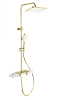 Душевая система Wonzon & Woghand с термостатом, брашированное золото (WW-B3552-BG) Душевая система Wonzon & Woghand с термостатом, брашированное золото (WW-B3552-BG)
