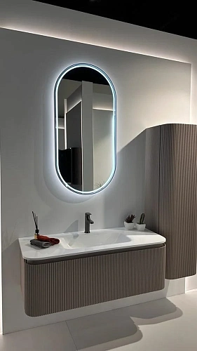 Тумба с раковиной Armadi Art OVALE 100 см DELMAR OV1110100-100 DELMAR Тумба с раковиной Armadi Art OVALE 100 см DELMAR OV1110100-100 DELMAR