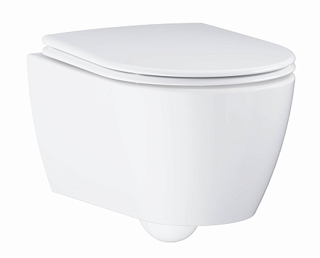 Унитаз подвесной GROHE Essence Ceramic, альпин-белый (3957100H) Унитаз подвесной GROHE Essence Ceramic, альпин-белый (3957100H)