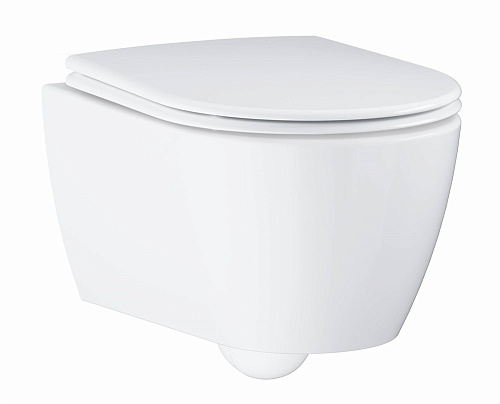 Унитаз подвесной GROHE Essence Ceramic, альпин-белый (3957100H) Унитаз подвесной GROHE Essence Ceramic, альпин-белый (3957100H)
