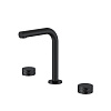 Картинка анонса товара «смеситель для раковины boheme stick 152-b diamond на 3 отверстия black»