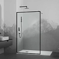 Душевая перегородка RGW Walk In WA-012B 1000 мм 35101210-84 черный, Easy Clean Душевая перегородка RGW Walk In WA-012B 1000 мм 35101210-84 черный, Easy Clean