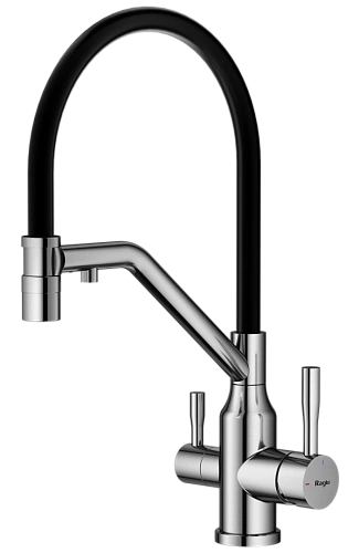 Смеситель для кухни Raglo R81.62.05 с гибким изливом с подключением к фильтру, сатин Смеситель для кухни Raglo R81.62.05 с гибким изливом с подключением к фильтру, сатин