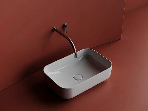 Раковина Ceramica Nova ELEMENT CN5043 белый накладная Раковина Ceramica Nova ELEMENT CN5043 белый накладная