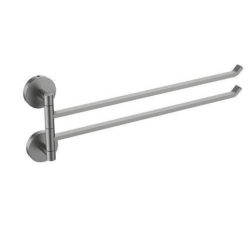 Полотенцедержатель Aquatek Бетта AQ4613BGM черный хром шлифованный Полотенцедержатель Aquatek Бетта AQ4613BGM черный хром шлифованный