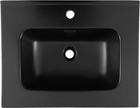 Раковина Aquanet Flat 60 черная матовая 00329253 Раковина Aquanet Flat 60 черная матовая 00329253