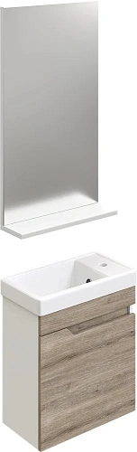 Комплект мебели DIWO Воронеж Воронеж 40 подвесная, ореховый дубослив, с сифоном 579745 Комплект мебели DIWO Воронеж Воронеж 40 подвесная, ореховый дубослив, с сифоном 579745