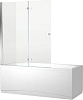Картинка анонса товара «шторка на ванну aquanet beta 4 nf6222-hinge, прозрачное стекло»