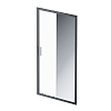 Картинка анонса товара «душевая дверь am.pm gem solo w90g-110-1-195bmir 110х195, стекло зеркальное, профиль черный матовый»