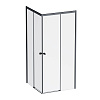 Картинка анонса товара «душевой уголок am.pm x-joy w94g-403-9090-bт1к 90x90 черный матовый, стекло прозрачное»