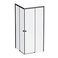 Душевой уголок AM.PM X-joy W94G-403-9090-BТ1К 90x90 черный матовый, стекло прозрачное Душевой уголок AM.PM X-joy W94G-403-9090-BТ1К 90x90 черный матовый, стекло прозрачное