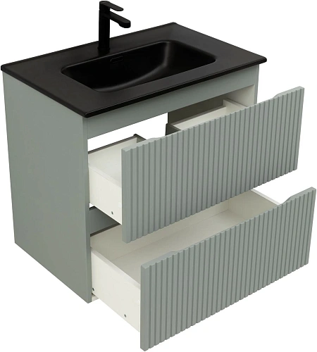 Тумба под раковину Aquanet Джейн Flat 70 мисти грин 00335433 подвесная Тумба под раковину Aquanet Джейн Flat 70 мисти грин 00335433 подвесная