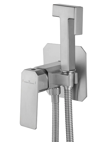 Гигиенический душ Wonzon & Woghand DIAMOND брашированный никель (WW-88829011-BN) Гигиенический душ Wonzon & Woghand DIAMOND брашированный никель (WW-88829011-BN)