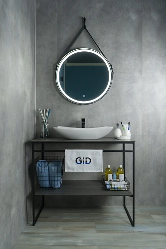 Раковина Gid N9176 51129 накладная белая 56x42x10.5 Раковина Gid N9176 51129 накладная белая 56x42x10.5