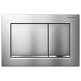 Клавиша смыва Geberit 115.080.KN.1 Omega30 пластик, хром матовый/хром глянцевый Клавиша смыва Geberit 115.080.KN.1 Omega30 пластик, хром матовый/хром глянцевый