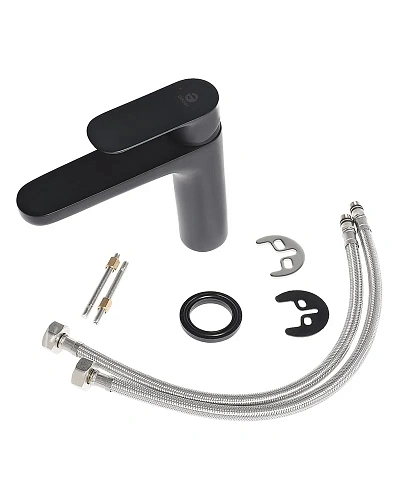 Смеситель для раковины Agger Gorgeous A0202144 черный Смеситель для раковины Agger Gorgeous A0202144 черный