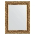 Зеркало в багетной раме Evoform Definite BY 3191 73 x 93 см, вензель бронзовый Зеркало в багетной раме Evoform Definite BY 3191 73 x 93 см, вензель бронзовый