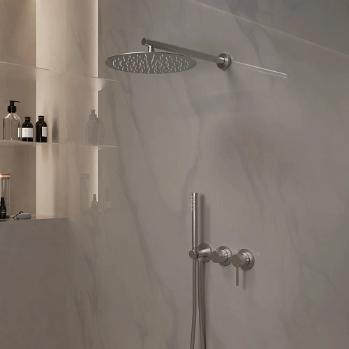 Душевая система Vincea Groove VSFW-4G01BN встраиваемая, брашированный никель Душевая система Vincea Groove VSFW-4G01BN встраиваемая, брашированный никель