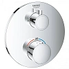 Смеситель для душа GROHE Grohtherm термостатический, круглая розетка, хром (24075000) Смеситель для душа GROHE Grohtherm термостатический, круглая розетка, хром (24075000)