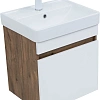 Тумба под раковину Aquanet Оптима 50 00344790 дуб рустикальный/белый сатин Тумба под раковину Aquanet Оптима 50 00344790 дуб рустикальный/белый сатин