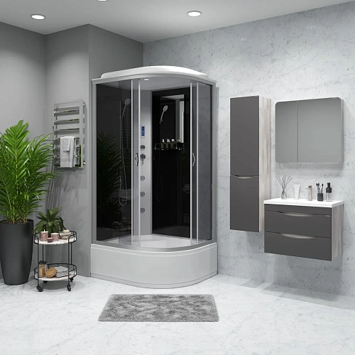 Душевая кабина Niagara Classic NG-2510-14LF (1200х800х2150) высокий поддон (40см) стекло тонированное 25101434LF Душевая кабина Niagara Classic NG-2510-14LF (1200х800х2150) высокий поддон (40см) стекло тонированное 25101434LF