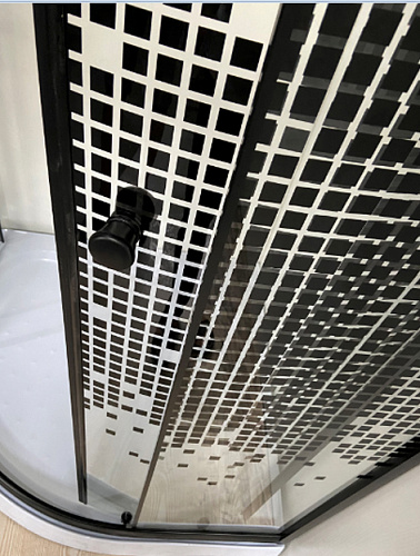 Душевой уголок Niagara Eco NG-007-14BLACK (900х900х1950) низкий поддон (13см) стекло мозаика _0071452B Душевой уголок Niagara Eco NG-007-14BLACK (900х900х1950) низкий поддон (13см) стекло мозаика _0071452B