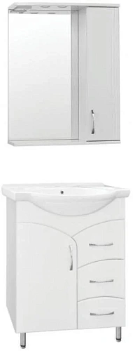 Зеркальный шкаф Style Line Панда 65/С ЛС-00000132 Зеркальный шкаф Style Line Панда 65/С ЛС-00000132