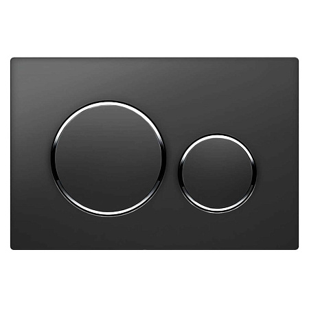 Клавиша смыва Vincea VFP-005MB матовый черный Клавиша смыва Vincea VFP-005MB матовый черный