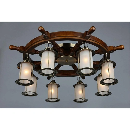 Люстра потолочная Omnilux Ferro OML-50307-08 Люстра потолочная Omnilux Ferro OML-50307-08