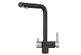 Смеситель для кухни Granula 2305, ЧЕРНЫЙ Смеситель для кухни Granula 2305, ЧЕРНЫЙ