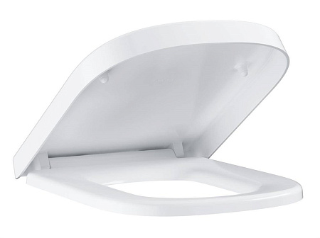 Крышка-сиденье GROHE Euro Ceramic (39330001) с микролифтом, альпин-белый Крышка-сиденье GROHE Euro Ceramic (39330001) с микролифтом, альпин-белый