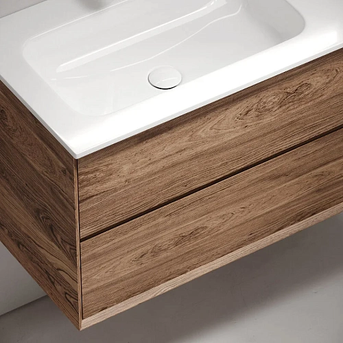 Тумба под раковину Sancos Marmi 2.0 MR2.0100LECH левая, 995х445х520, дуб чарльстон, подвесная Тумба под раковину Sancos Marmi 2.0 MR2.0100LECH левая, 995х445х520, дуб чарльстон, подвесная