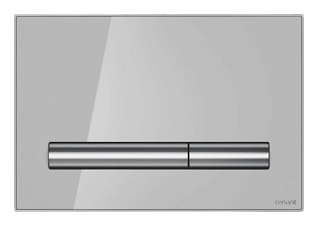 Клавиша смыва Cersanit PILOT, стекло, серая глянцевая (BU-PIL/Grg/Gl) P-BU-PIL/Grg/Gl Клавиша смыва Cersanit PILOT, стекло, серая глянцевая (BU-PIL/Grg/Gl) P-BU-PIL/Grg/Gl