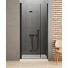 Душевая дверь NEW TRENDY NEW SOLEO BLACK складные L 100x195 D-0225A (черный) Душевая дверь NEW TRENDY NEW SOLEO BLACK складные L 100x195 D-0225A (черный)