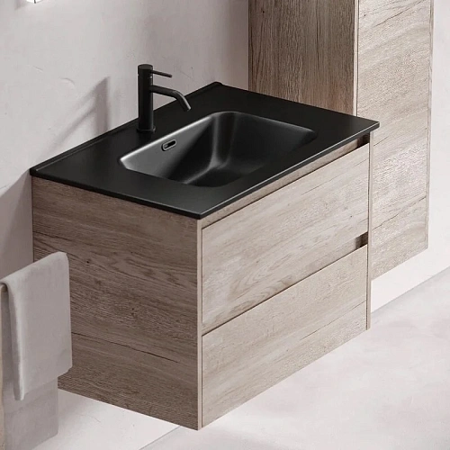 Тумба под раковину Sancos Libra LB70EG 690х450х500 дуб галифакс натуральный, подвесная Тумба под раковину Sancos Libra LB70EG 690х450х500 дуб галифакс натуральный, подвесная