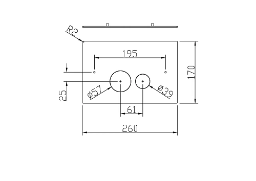 Клавиша смыва Boheme COPPER BRUSHED 648-CB ультраплоская (для 666) брашированная медь Клавиша смыва Boheme COPPER BRUSHED 648-CB ультраплоская (для 666) брашированная медь