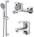 Комплект смесителей Wasserkraft 3 в 1 A31011 Комплект смесителей Wasserkraft 3 в 1 A31011