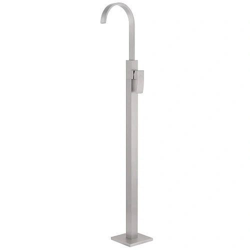 Смеситель для раковины ABBER Wasserfall AF8640SP напольный сатин Смеситель для раковины ABBER Wasserfall AF8640SP напольный сатин