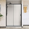 Картинка анонса товара «душевая дверь vincea city vds-5ct110clb, 1100, черный, стекло прозрачное»