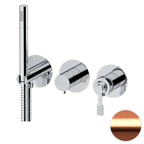 Смеситель для душа Remer Atelier AL97D3PWBRP, медь брашированная Смеситель для душа Remer Atelier AL97D3PWBRP, медь брашированная