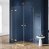 Душевой уголок NEW TRENDY AVEXA GOLD 100x120x200 EXK-1787 (брашированное золото) Душевой уголок NEW TRENDY AVEXA GOLD 100x120x200 EXK-1787 (брашированное золото)