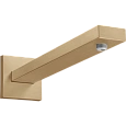 Кронштейн верхнего душа Hansgrohe Square 38,9 см. 27694140, шлифованная бронза Кронштейн верхнего душа Hansgrohe Square 38,9 см. 27694140, шлифованная бронза