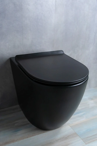 Унитаз приставной Gid TRS-269BM 62214Y черный матовый 56x36.5x42 с крышкой микролифт Унитаз приставной Gid TRS-269BM 62214Y черный матовый 56x36.5x42 с крышкой микролифт