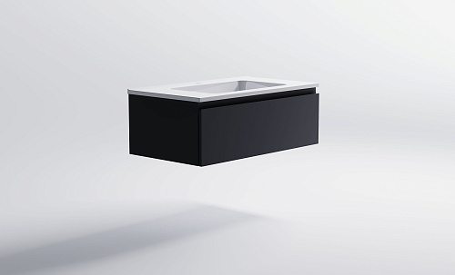 Тумба с раковиной Astra-Form Альфа 900 мм 03060006ral7024+04010008 темно-серый (RAL7024 матовый) Тумба с раковиной Astra-Form Альфа 900 мм 03060006ral7024+04010008 темно-серый (RAL7024 матовый)