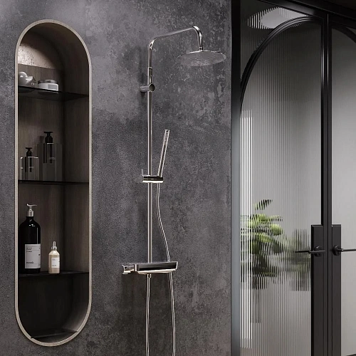 Душевая система Damixa Scandinavian Pure 936780000 хром Душевая система Damixa Scandinavian Pure 936780000 хром