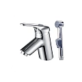 Смеситель для раковины Kaiser 12088 с гигиеническим душем Смеситель для раковины Kaiser 12088 с гигиеническим душем
