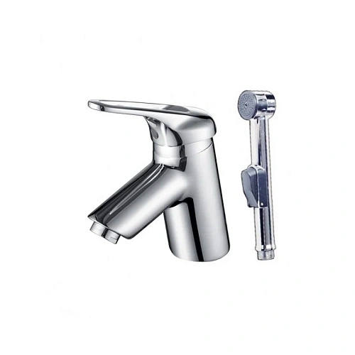 Смеситель для раковины Kaiser 12088 с гигиеническим душем Смеситель для раковины Kaiser 12088 с гигиеническим душем